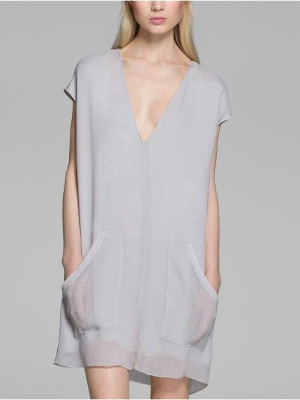 Helmut Lang Gauze Shift Dress